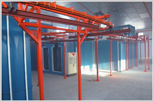 Montaje de Instalación de Pintura